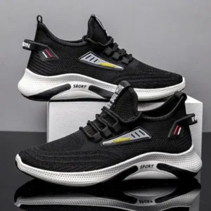 Curvefoot Men Fashion Mesh Breathable Sneakers