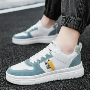 Curvefoot Men Fashion Color Matching Low Top Sneakers