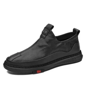 Curvefoot Men Fashion Non-Slip Pu Shoes