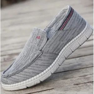 Curvefoot Men Casual Non-Slip Canvas Shoes