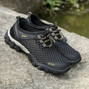 Curvefoot Men Casual Breathable Mesh Outdoor Sports Shoes