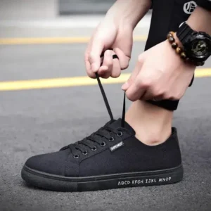 Curvefoot Men Casual Canvas Breathable Shoes