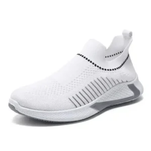 Curvefoot Men Fashion Summer Flyknit Breathable Sneakers