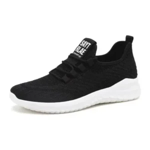 Curvefoot Men Fashion Lightweight Lace-Up Breathable Sneakers