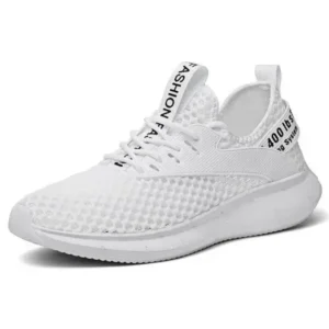 Curvefoot Men Fashion Mesh Hollow Breathable Sneakers