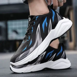 Curvefoot Men Fashion Color Matching Breathable Running Sneakers