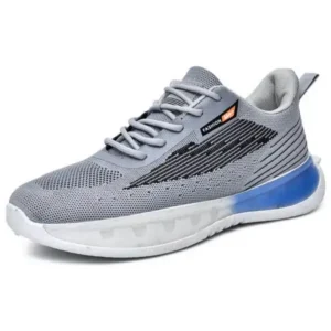 Curvefoot Men Spring Autumn Fashion Casual Colorblock Mesh Cloth Breathable Rubber Platform Shoes Sneakers