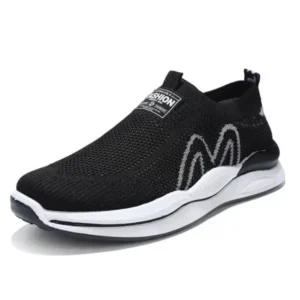 Curvefoot Men'S Casual Breathable Mesh Sneakers