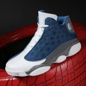 Curvefoot Men'S Fashion Breathable High Top Basketball Sneakers