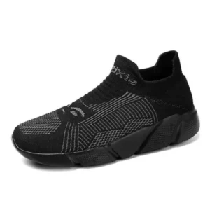 Curvefoot Men'S Fashion Low Top Stretch Breathable Sneakers