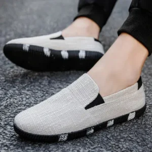 Curvefoot Men'S Casual Breathable Cloth Sneakers