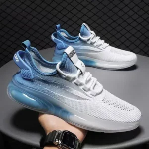 Curvefoot Men'S Fashion Jelly Bottom Mesh Breathable Sneakers