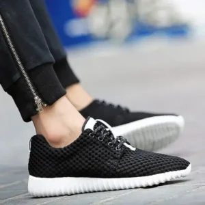 Curvefoot Men Fashion Breathable Mesh Lightweight Sneakers