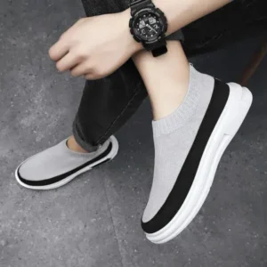 Curvefoot Men Fashion Breathable Lightweight Platform Shoes