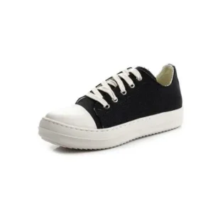 Curvefoot Women Fashion Casual Platform Canvas Low Top Shoes